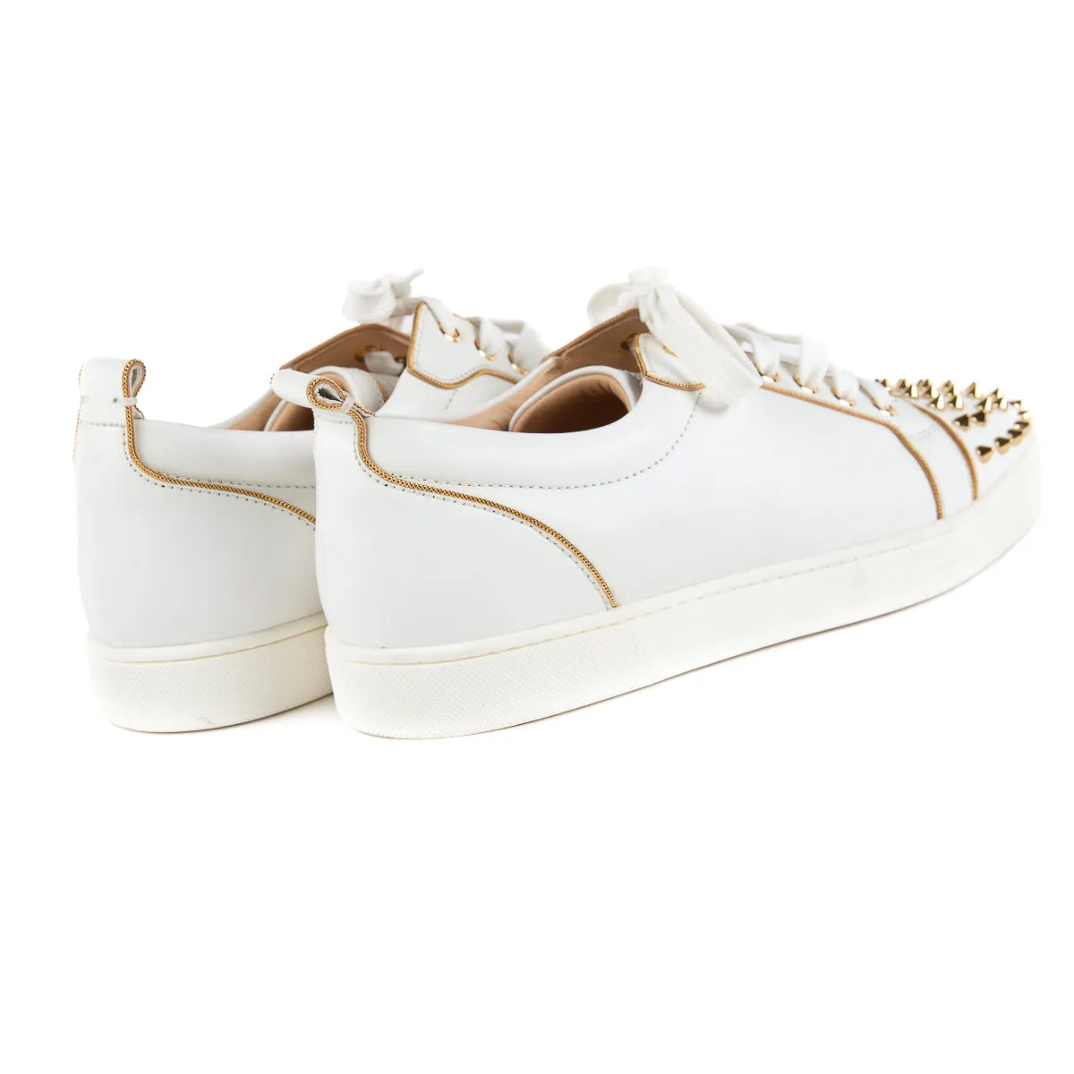 Rush Spiked Sneaker, White, Women size 41
