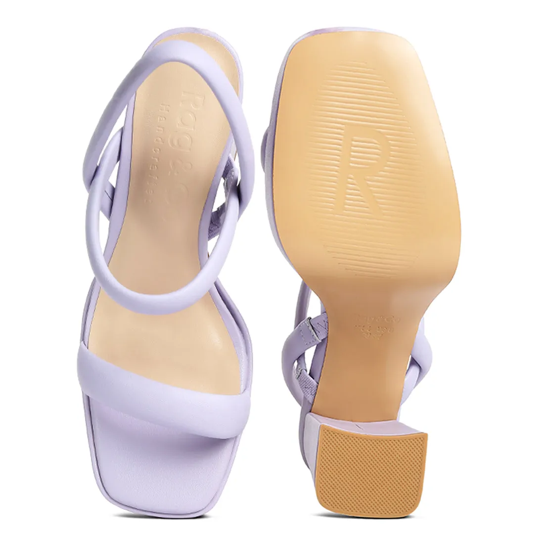 Slingback Block Heel Sandals