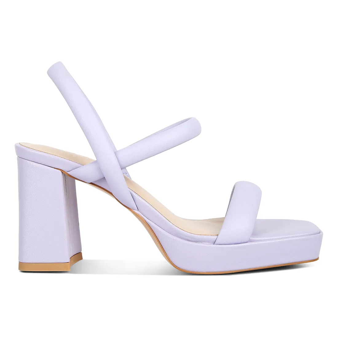 Slingback Block Heel Sandals