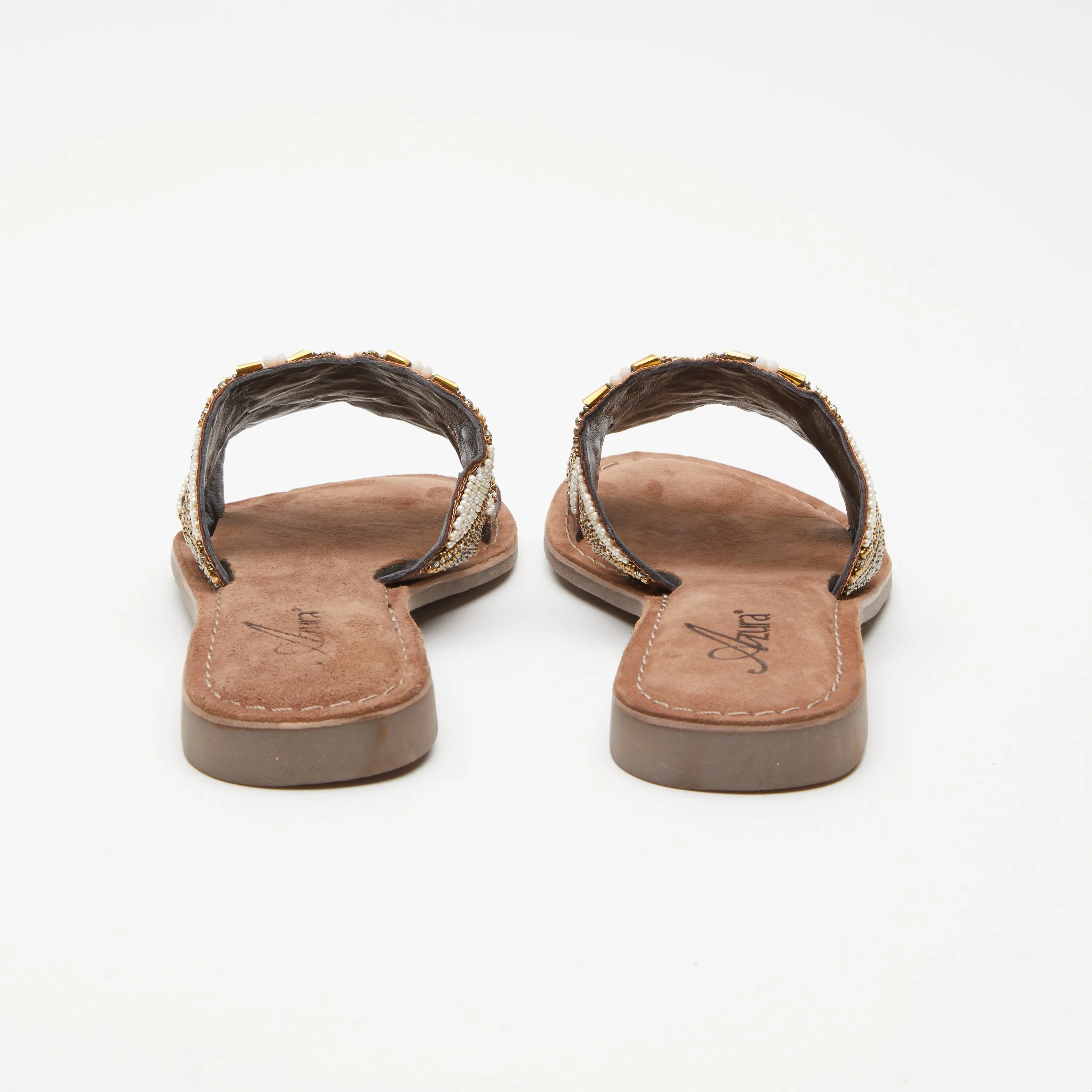 Spring Step Shoes  Azura Georgys Slide Sandals Women’s Leather Suede