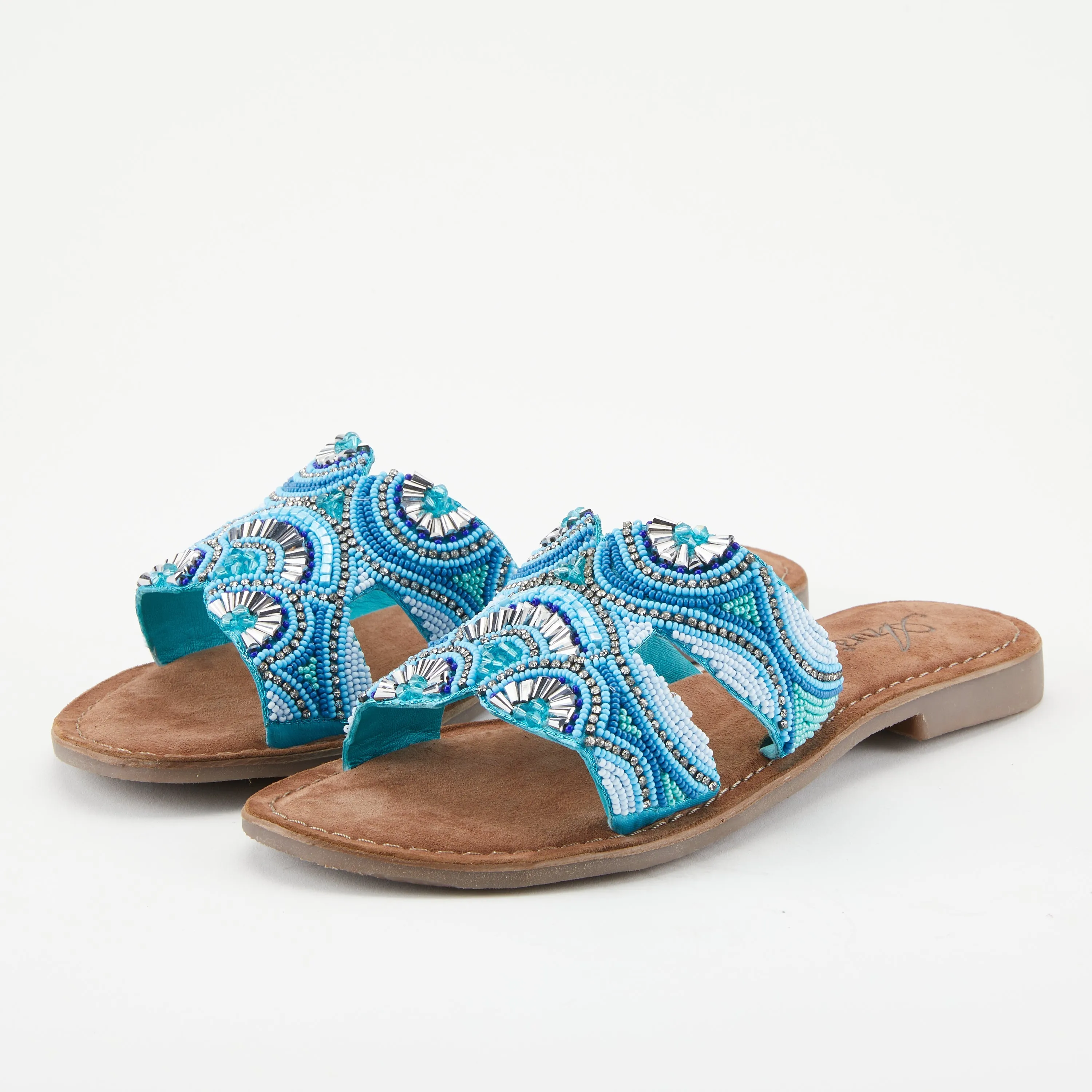 Spring Step Shoes  Azura Georgys Slide Sandals Women’s Leather Suede