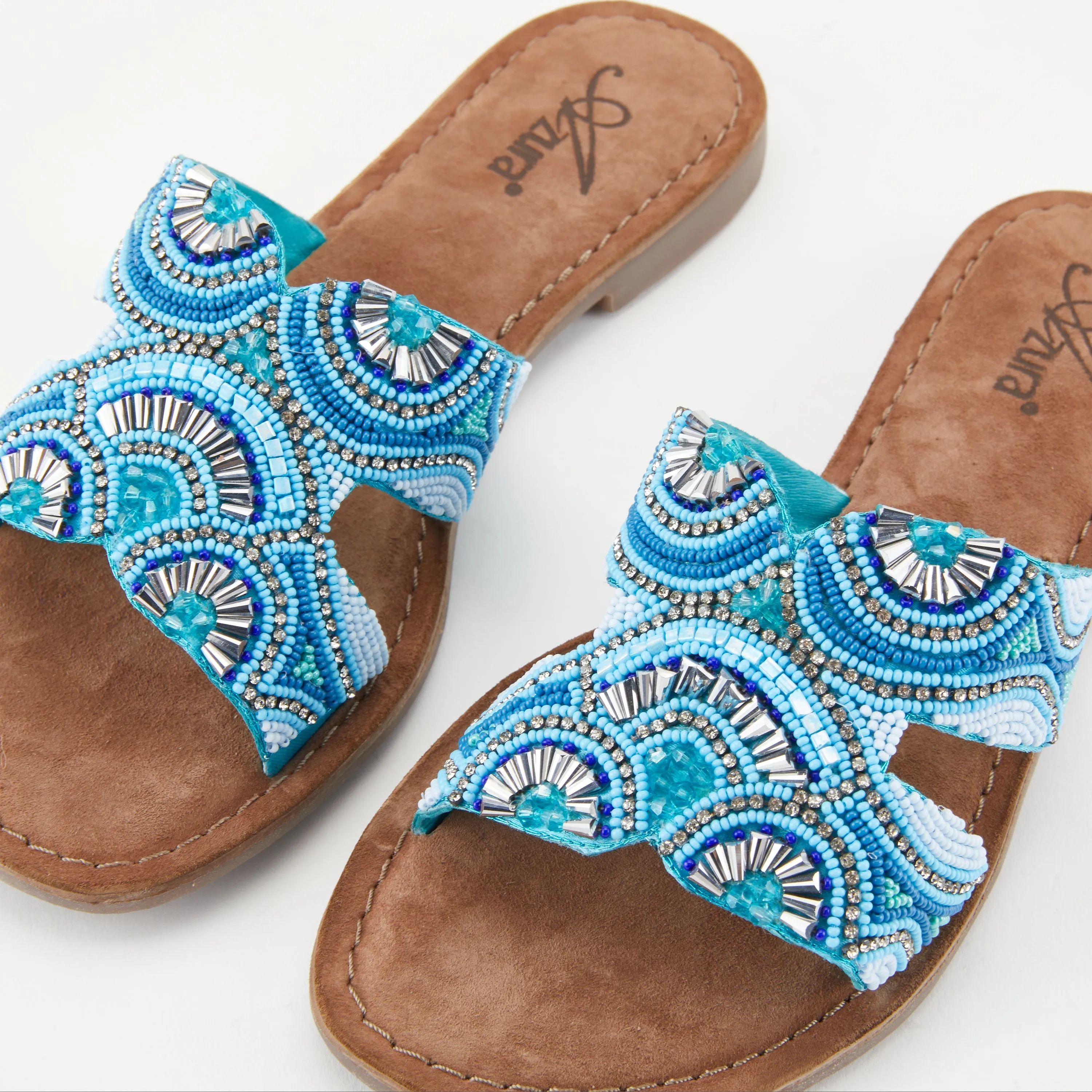 Spring Step Shoes  Azura Georgys Slide Sandals Women’s Leather Suede