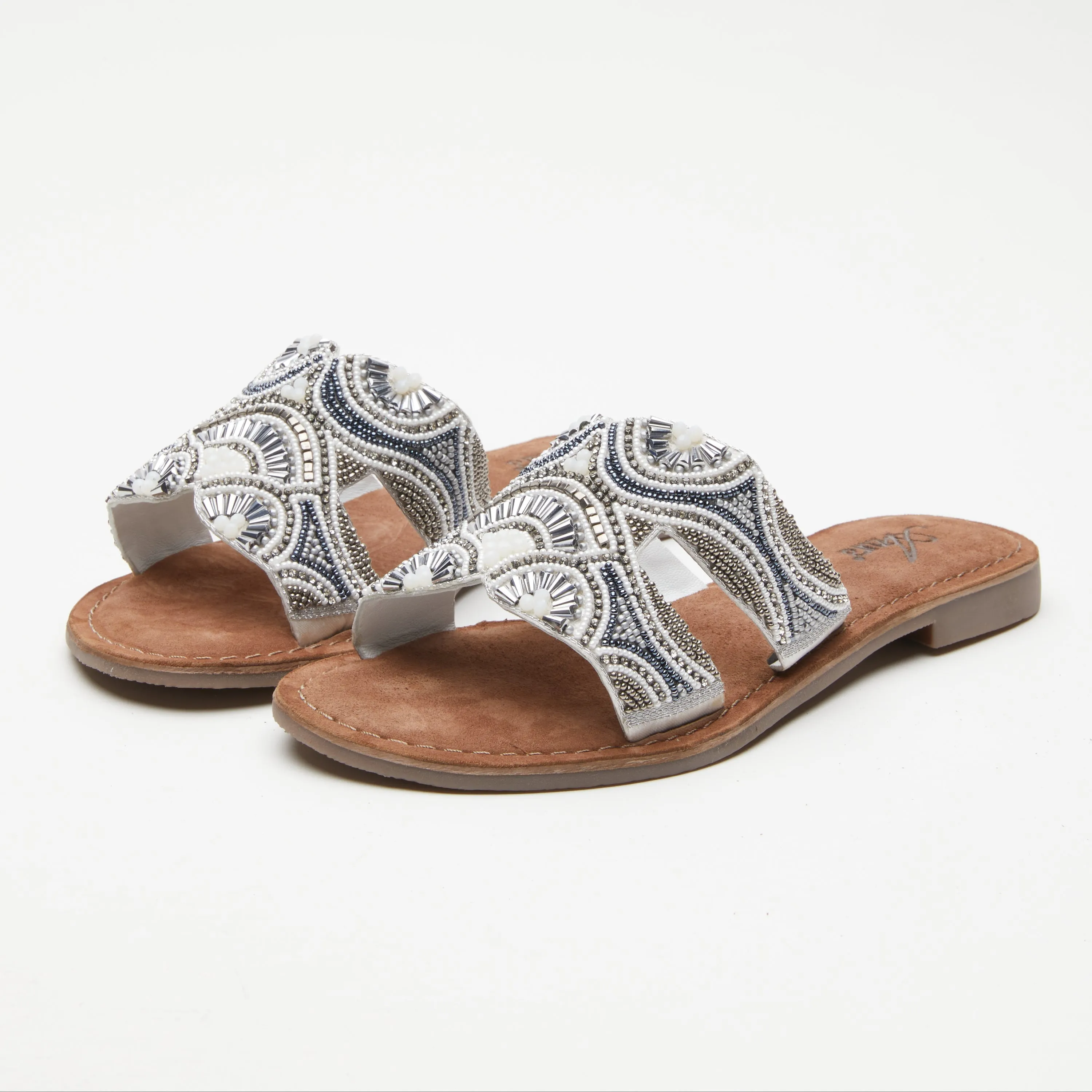 Spring Step Shoes  Azura Georgys Slide Sandals Women’s Leather Suede