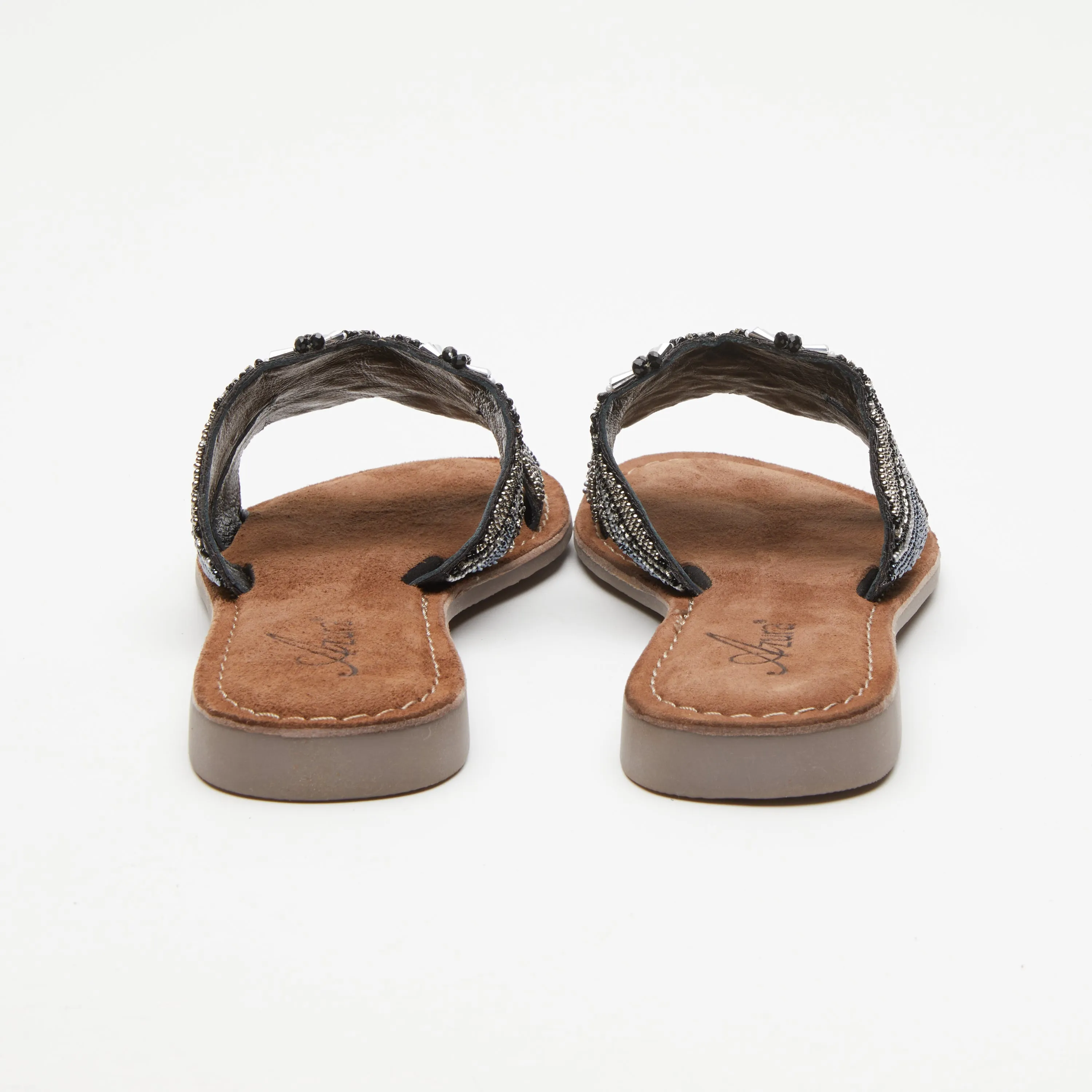 Spring Step Shoes  Azura Georgys Slide Sandals Women’s Leather Suede