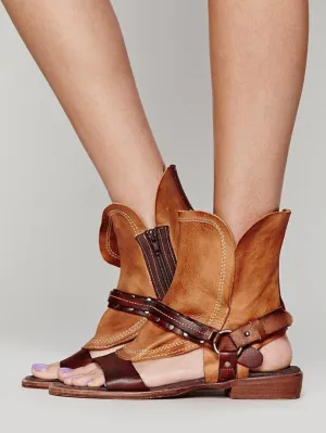 Summer Beach Open Toe Flats Shoes