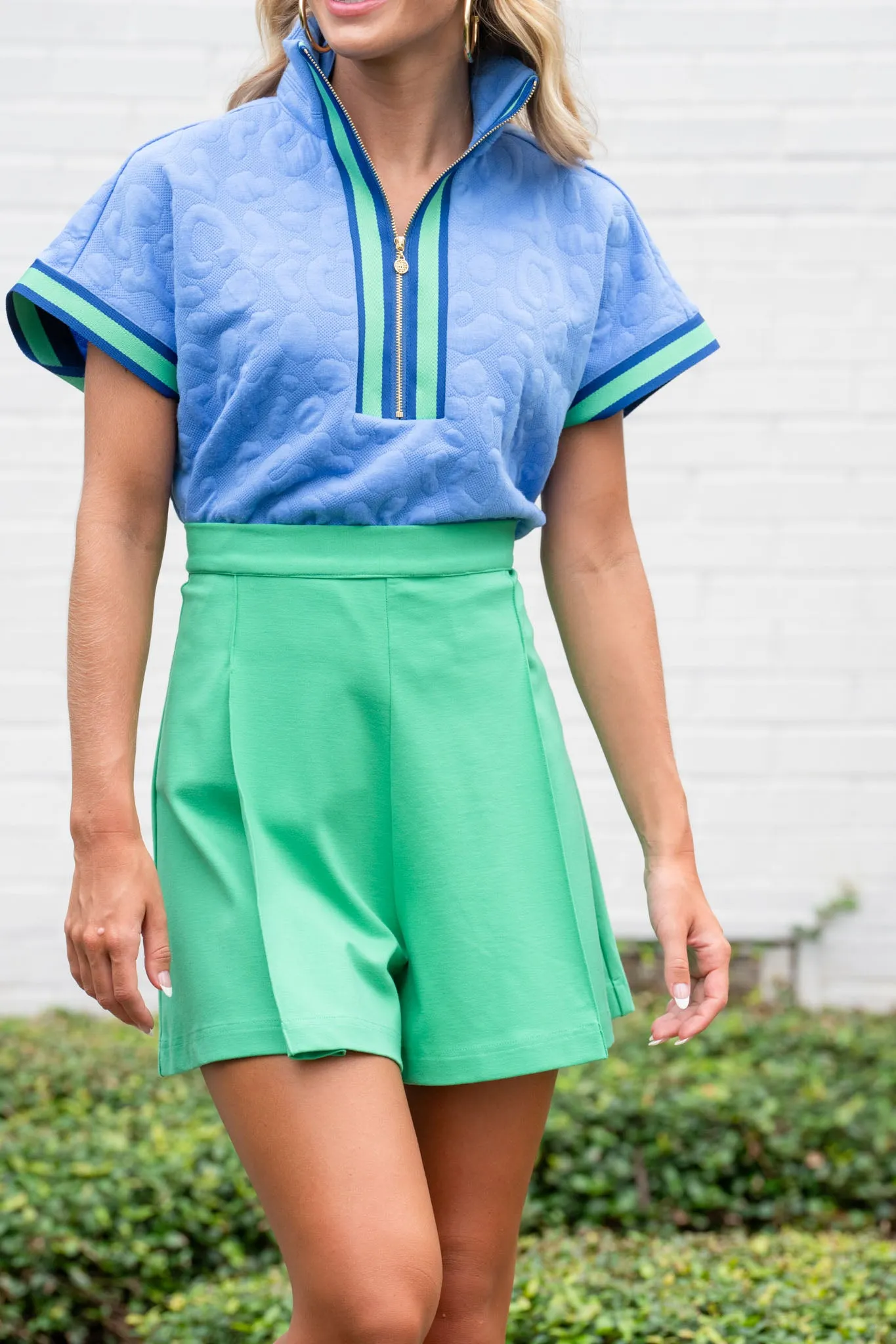 Tailored Short - Ming Green
