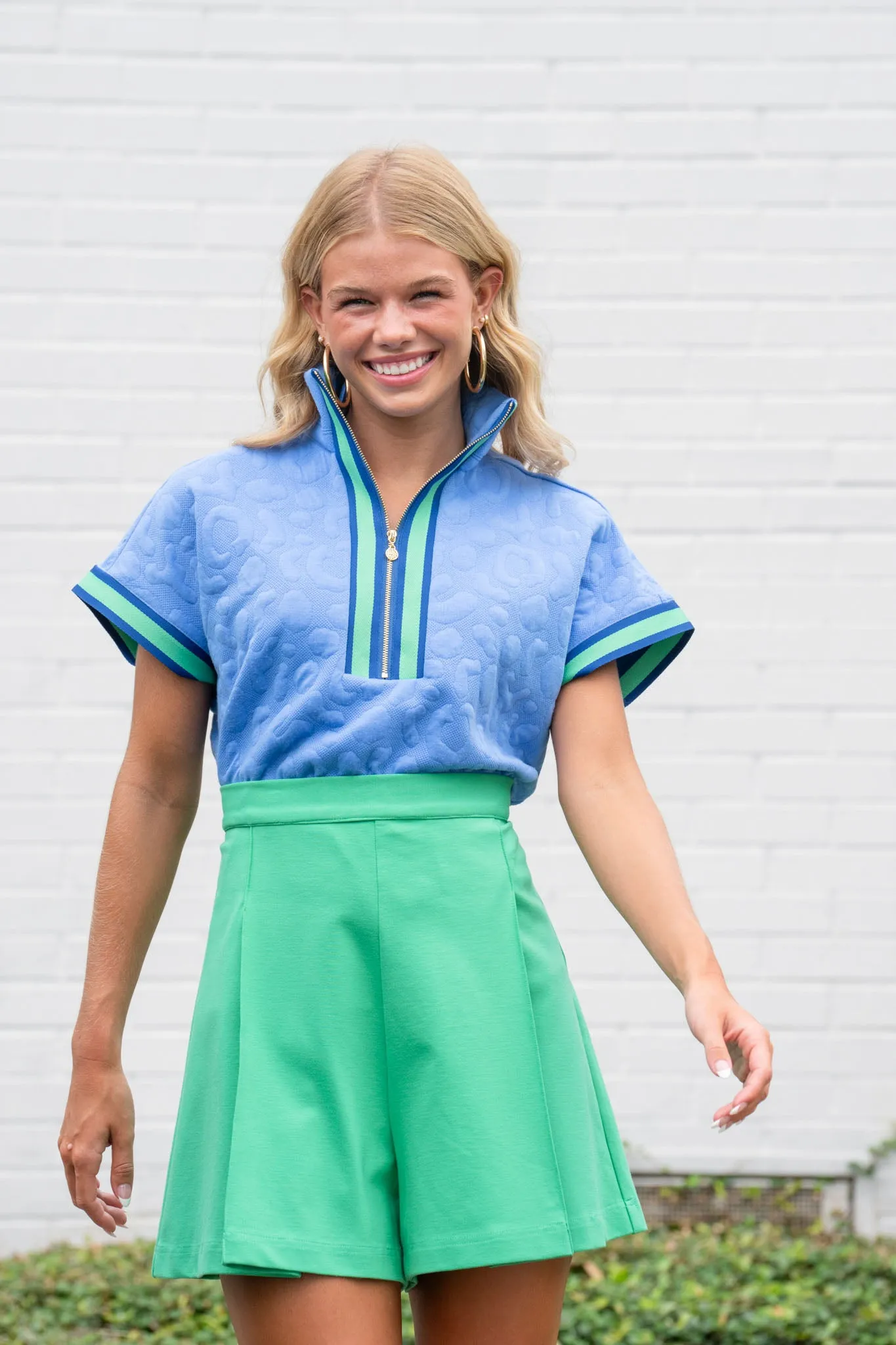 Tailored Short - Ming Green
