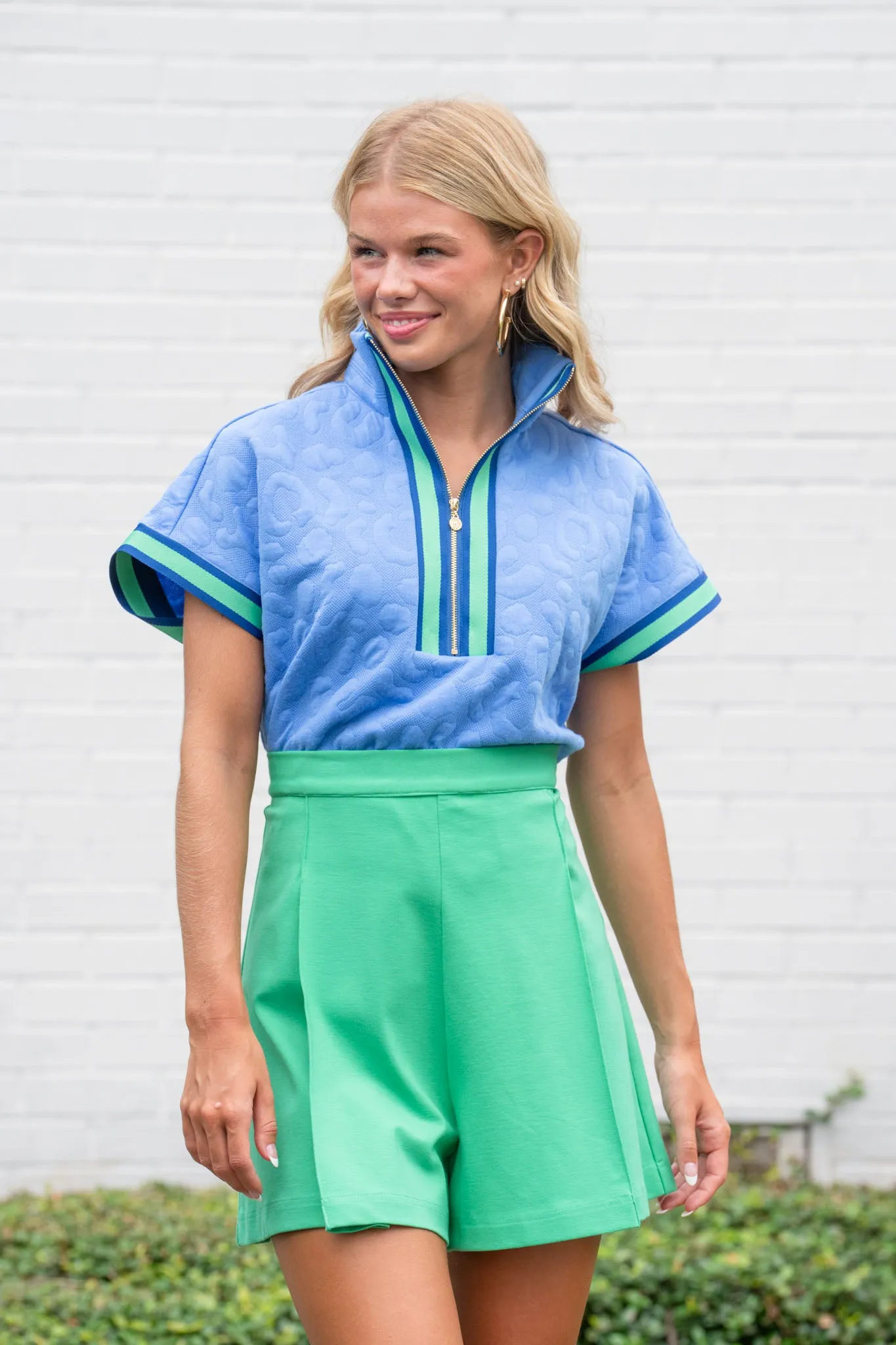 Tailored Short - Ming Green