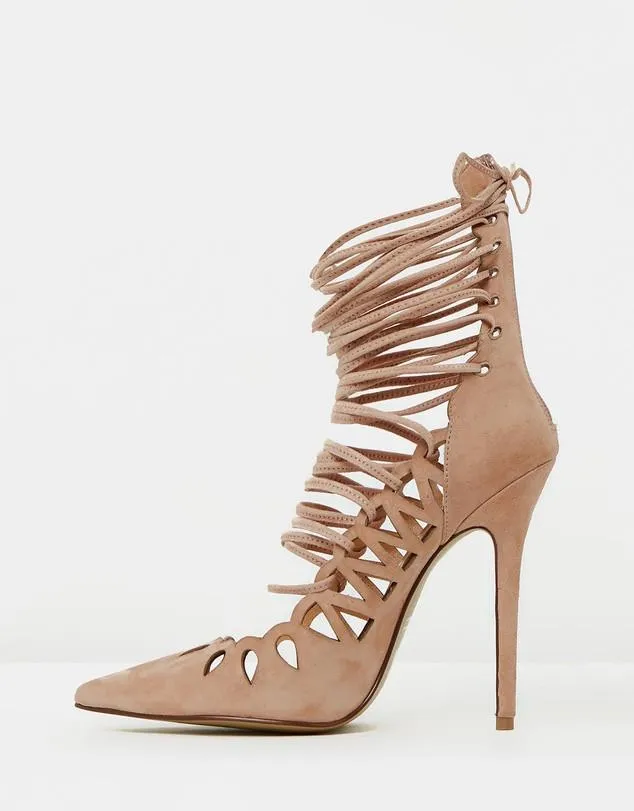 The Breanna Blush Suede By SBB The Label