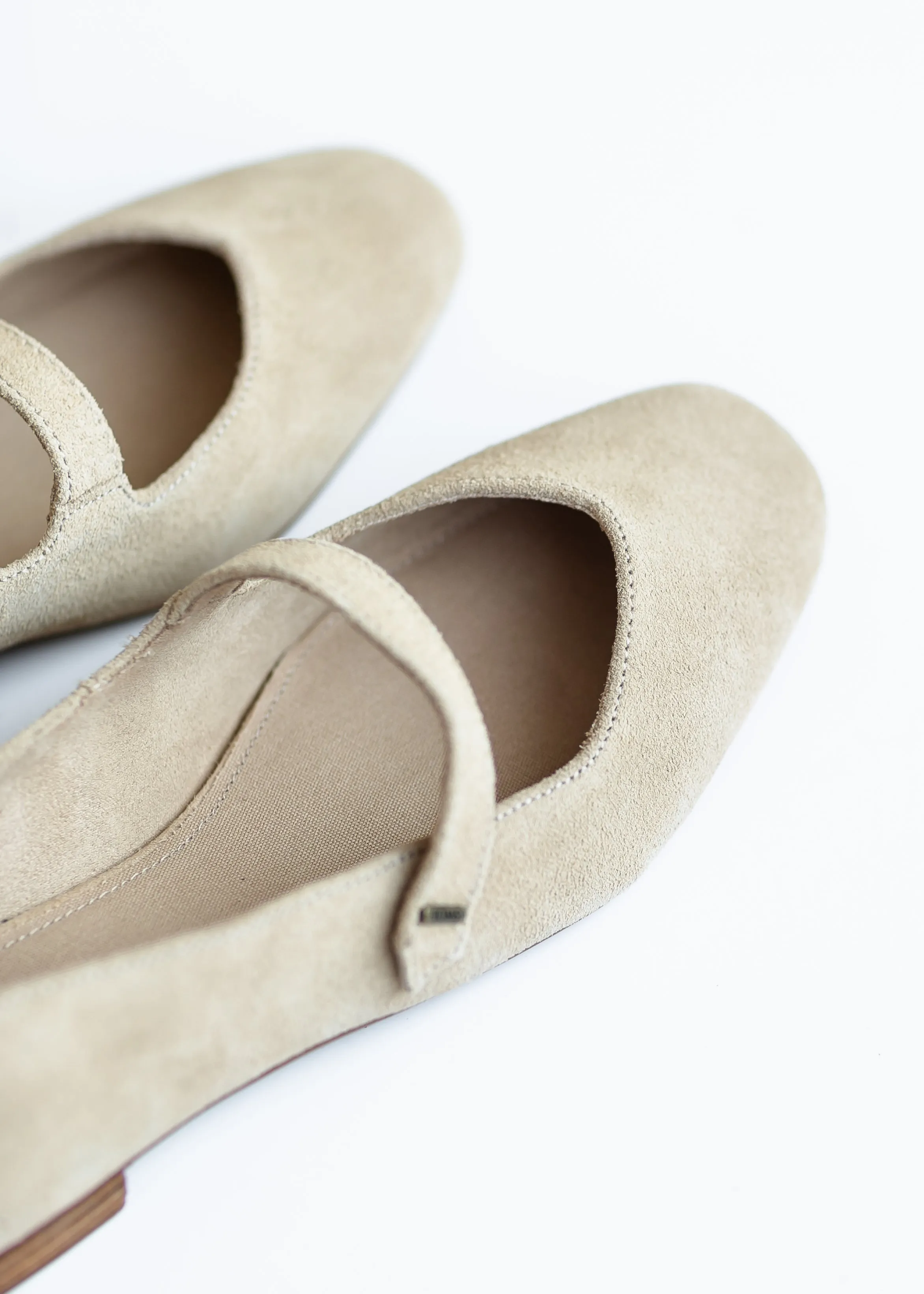 TOMS® Bianca Oat Suede Flats - FINAL SALE