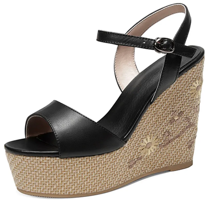 USS Shoes Valery Women's Platform Wedges Sandals